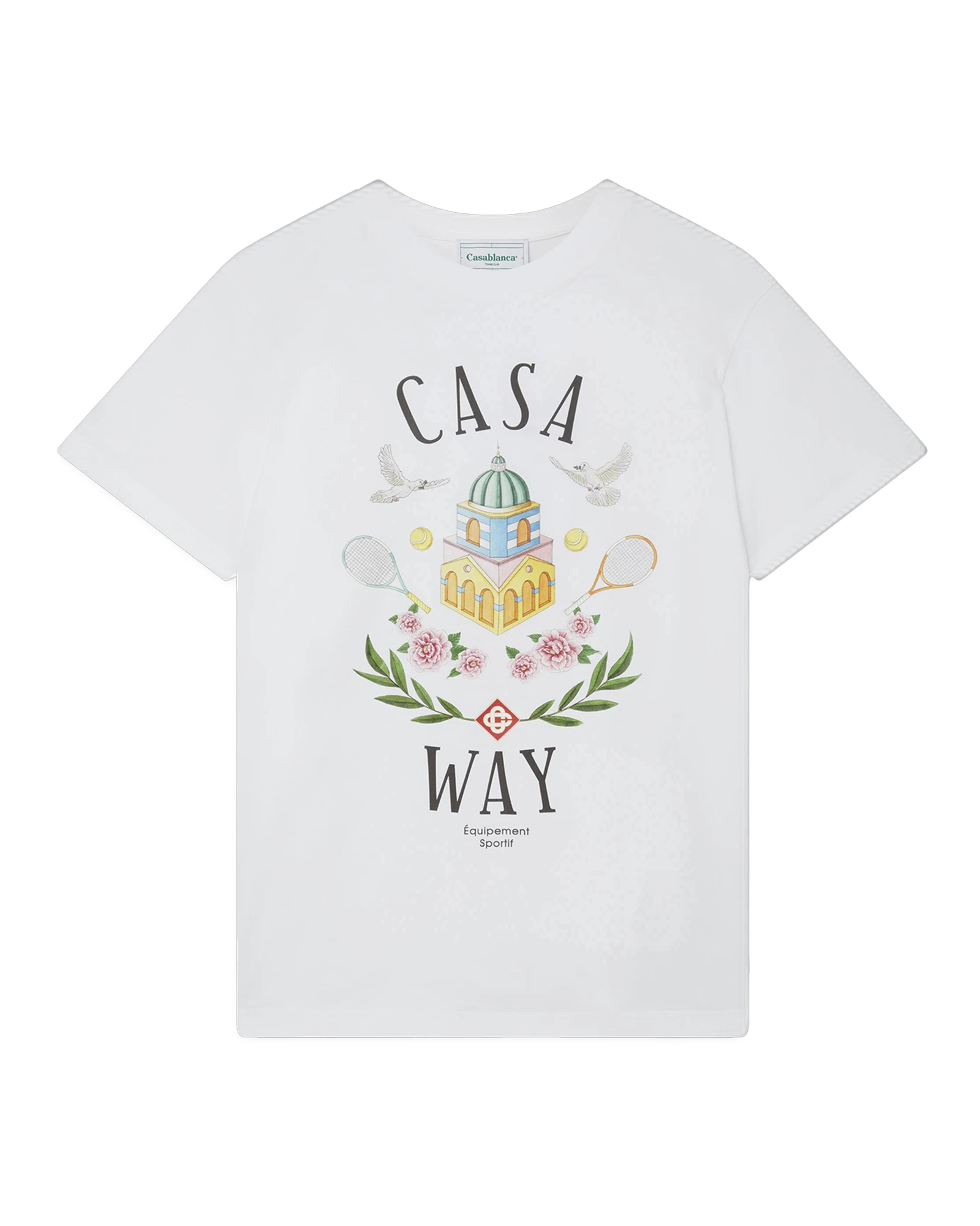 CASABLANCA - Casa Way T-shirt imprimé