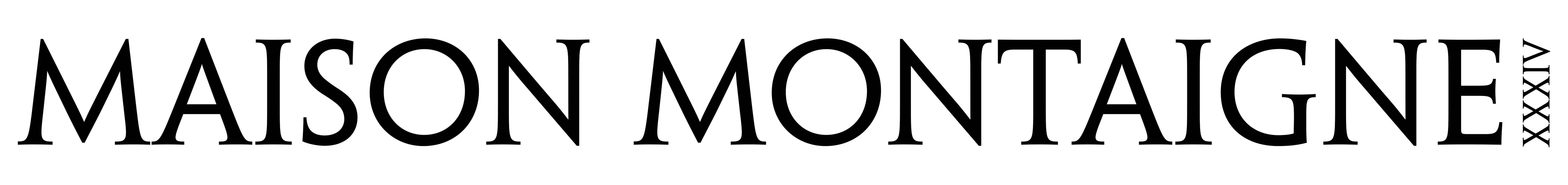MAISON MONTAIGNE 