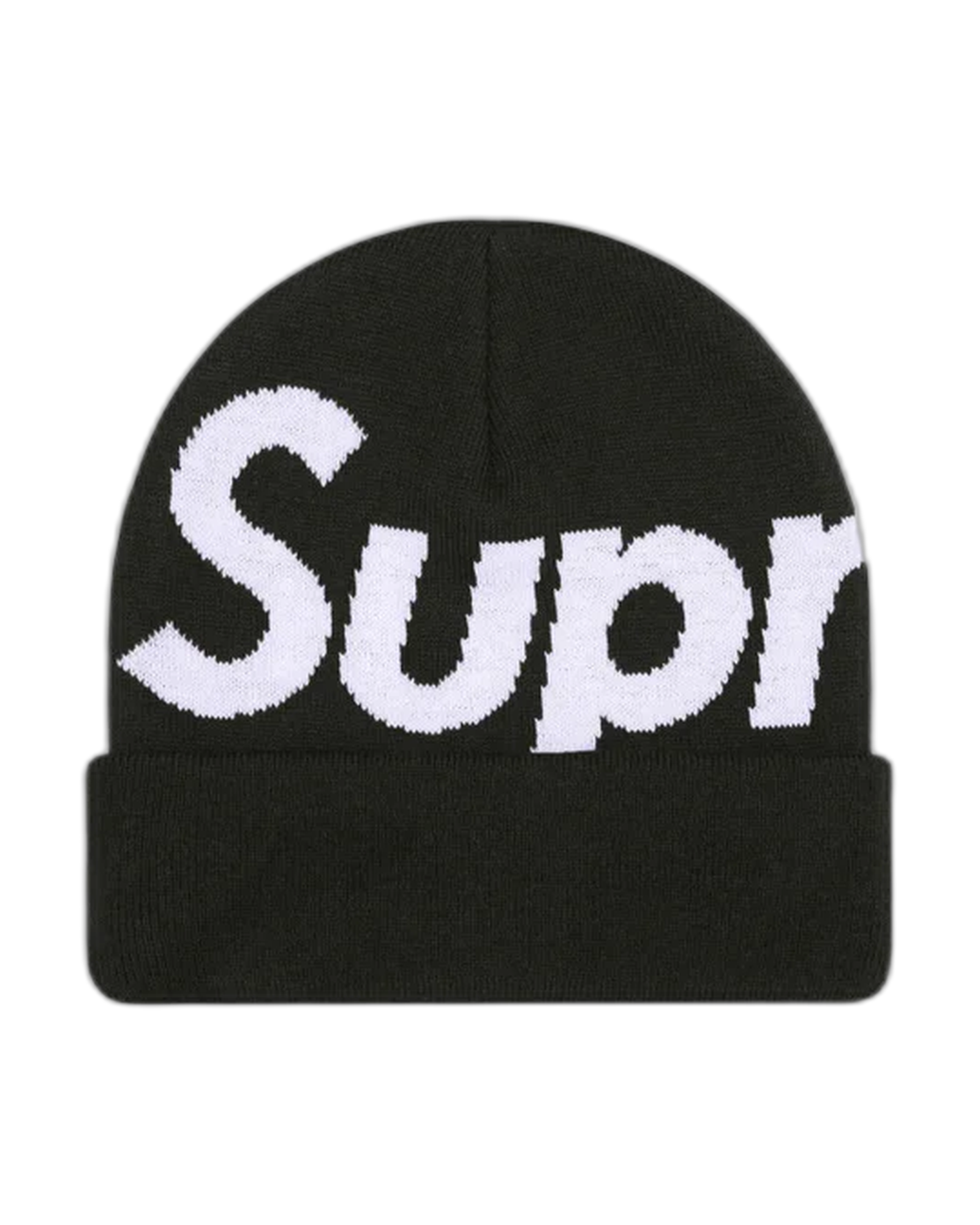 SUPREME - Big Logo Beanie FW25 Noir