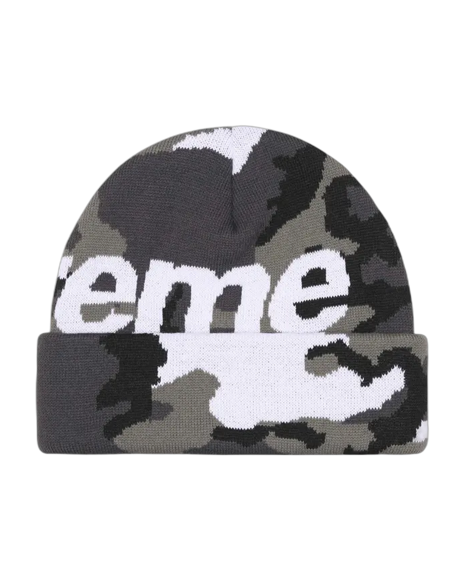 SUPREME - Bonnet camouflage Grand Logo Snow camouflage - FW25