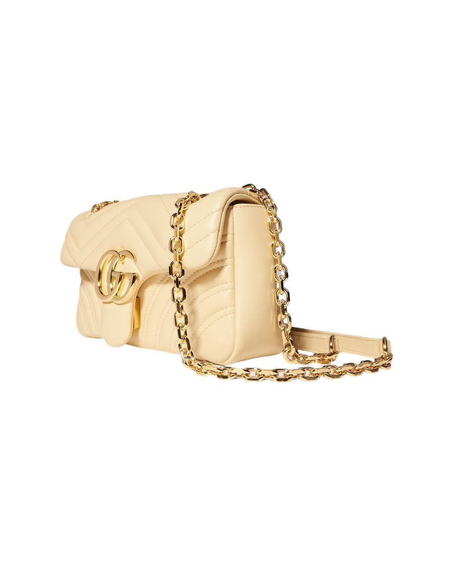 Sac GG Marmont Cuir Beige - GUCCI
