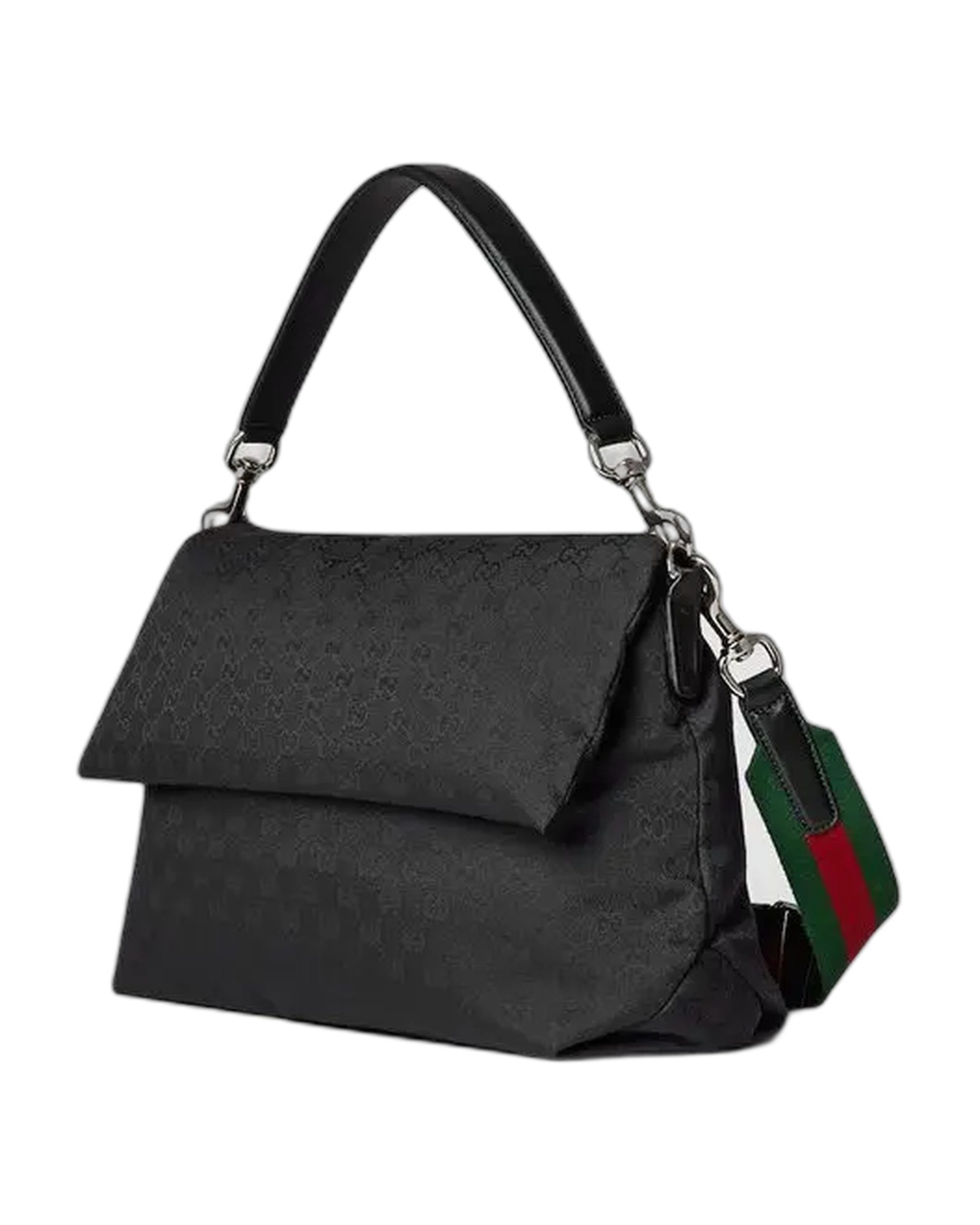 Medium GG Black Canvas - GUCCI