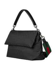 Medium GG Black Canvas - GUCCI