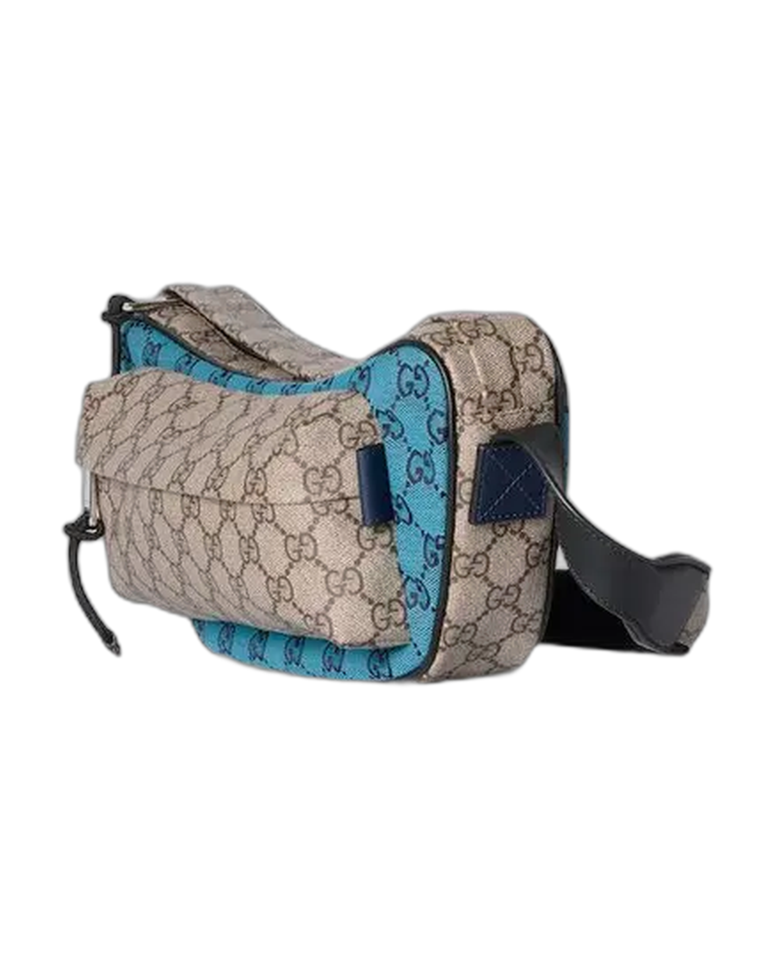 GUCCI - Match Medium GG Crossbody bleu