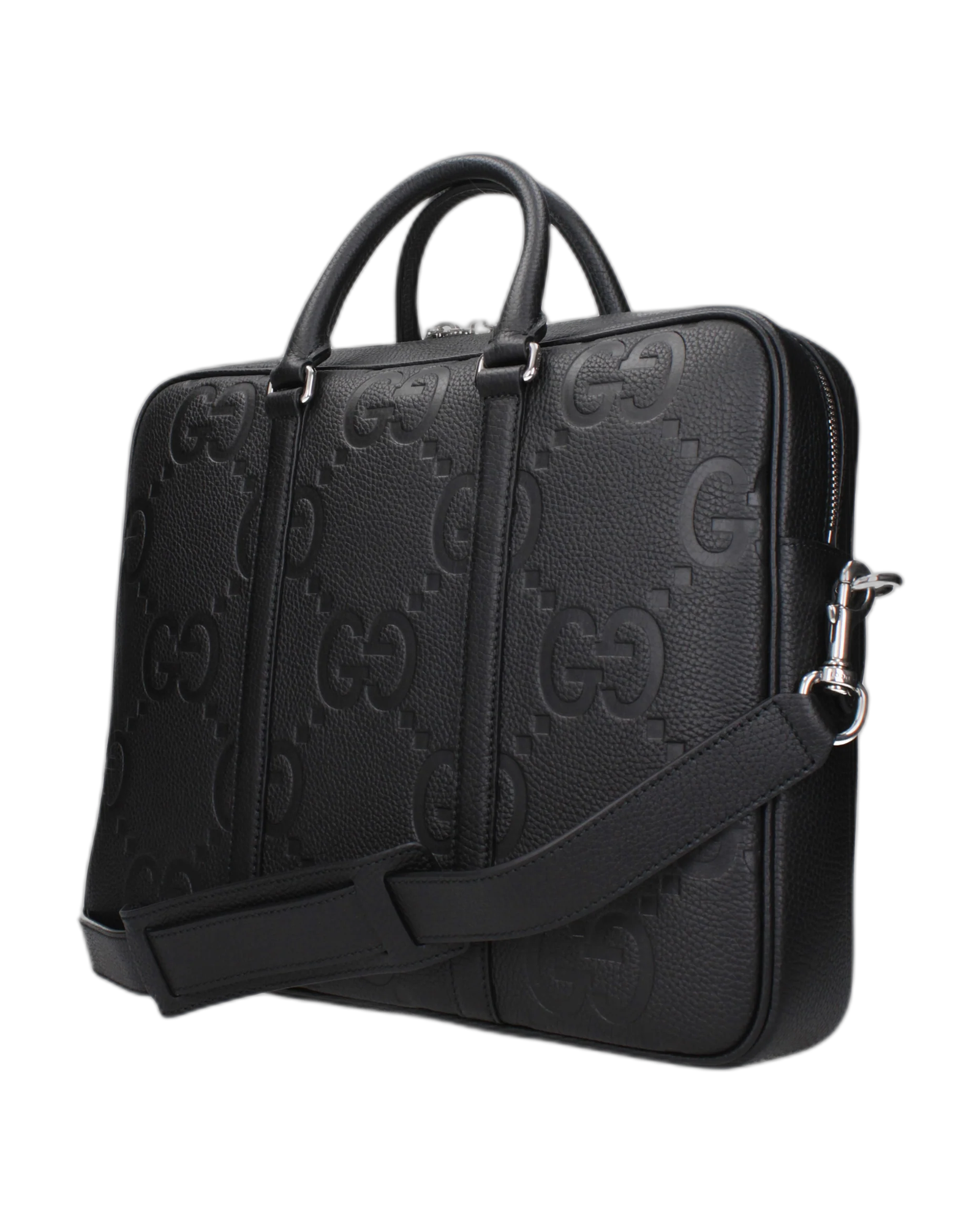 GUCCI - Sac de Travail Cuir Noir