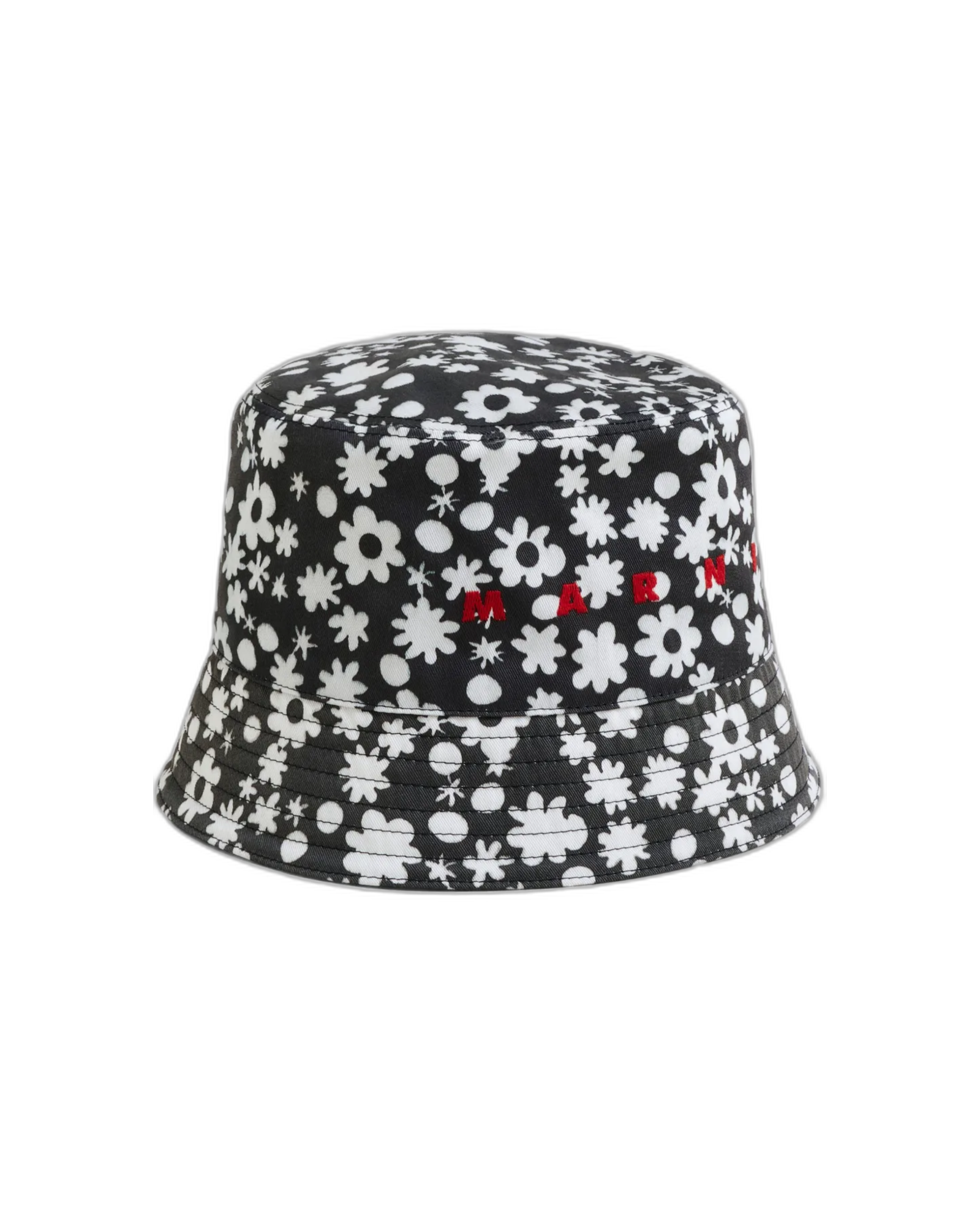 Bob Fleurs Noir/Blanc - MARNI