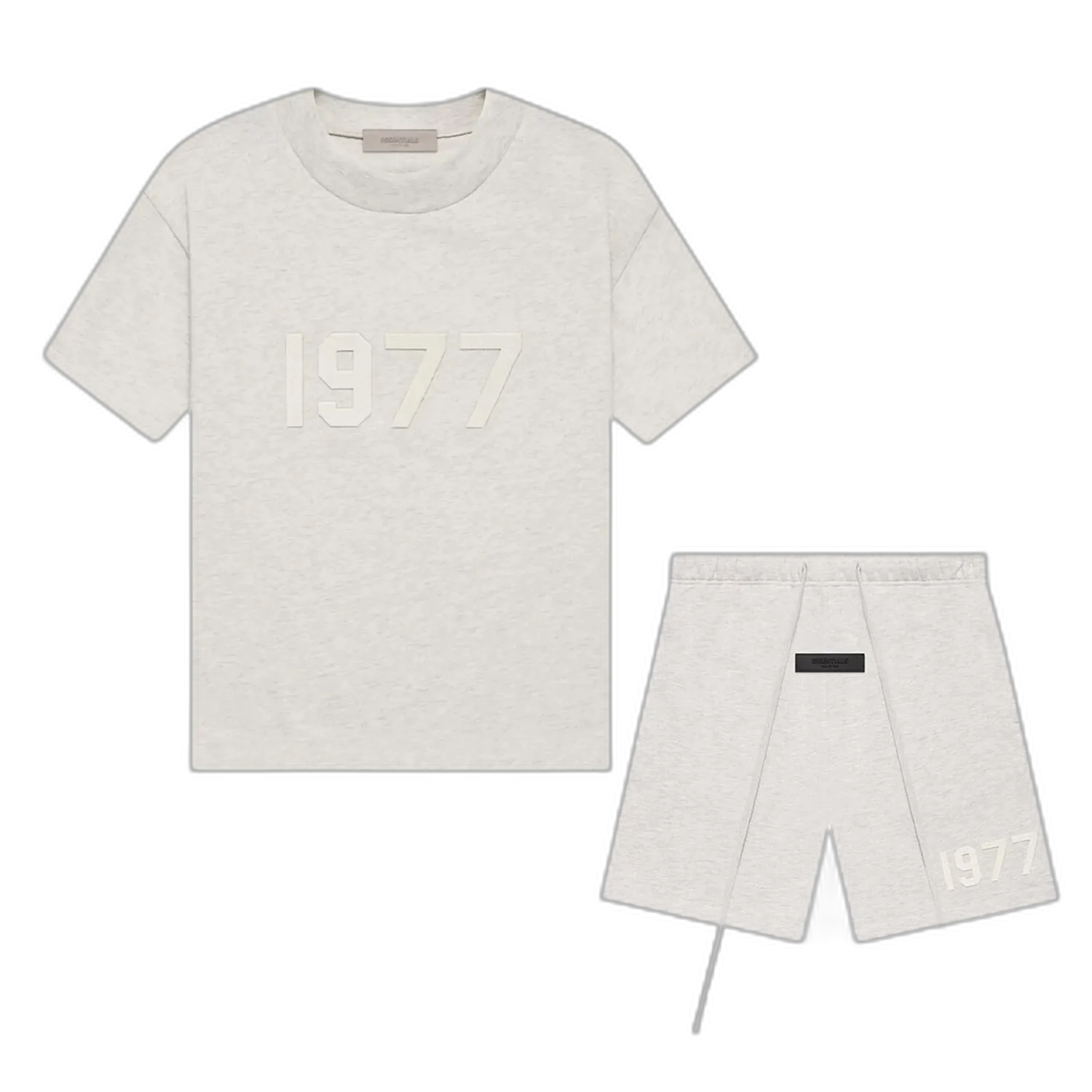 FEAR OF GOD ESSENTIALS - 1977 Oatmeal clair Ensemble été