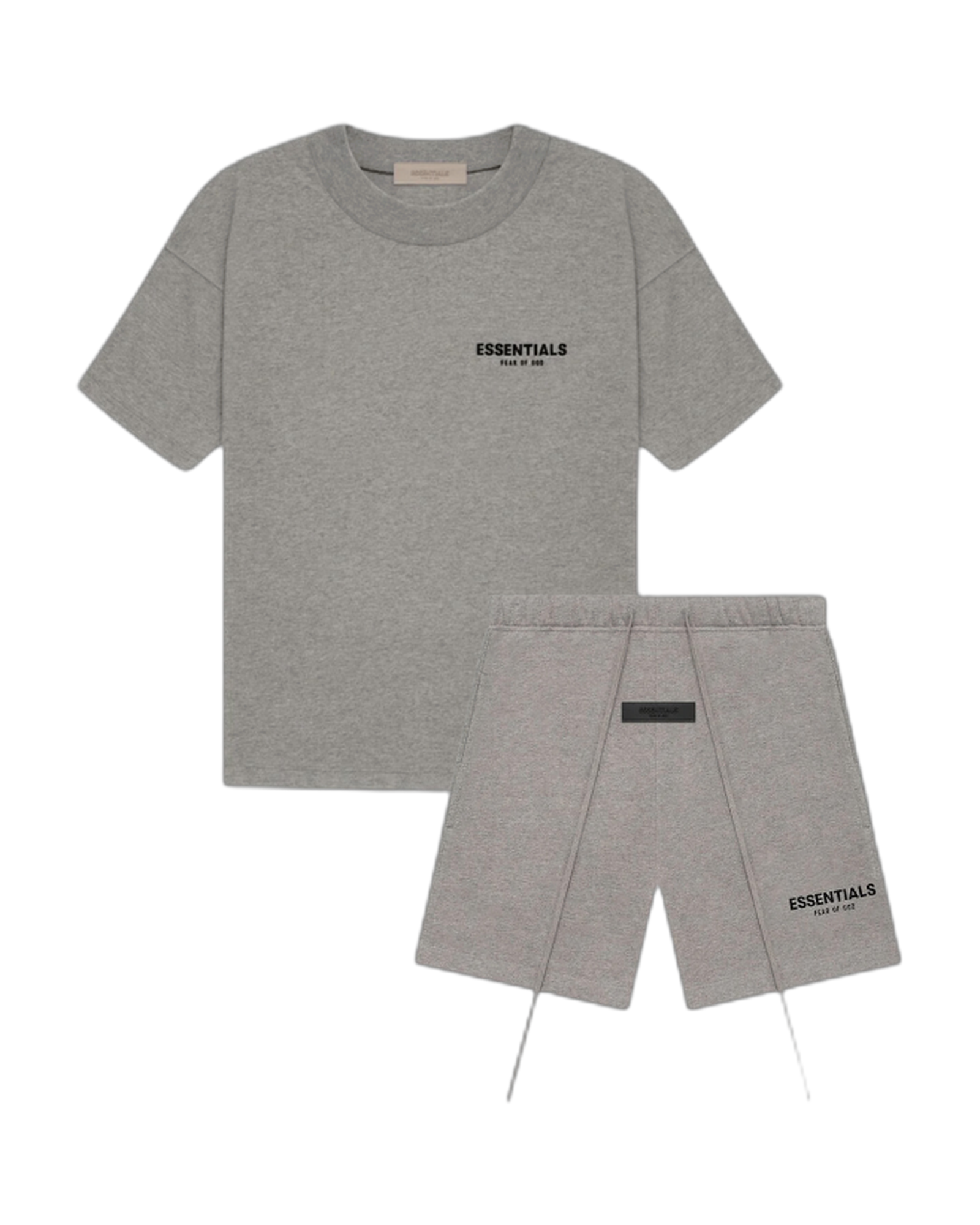 FEAR OF GOD ESSENTIALS - 1977 Oatmeal foncé Ensemble été