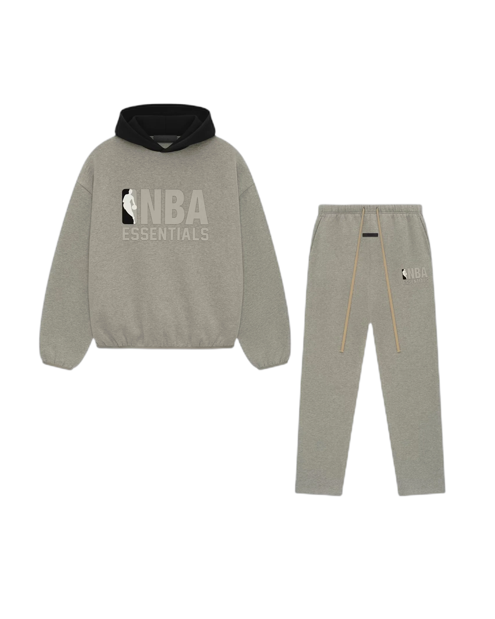 FEAR OF GOD ESSENTIALS - NBA gris chiné chaud Ensemble