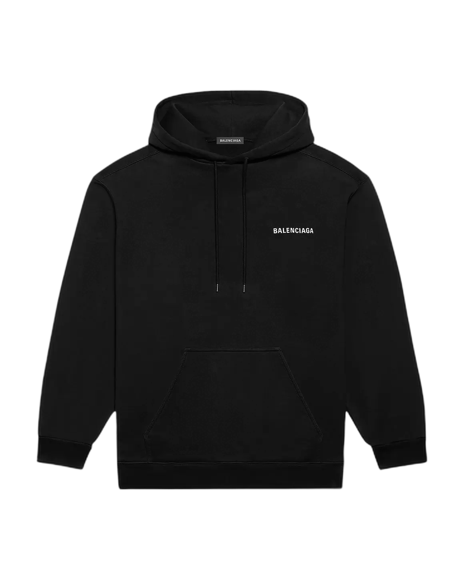 BALENCIAGA - Slim Fit Sweat col rond T-shirt Logo Brodé