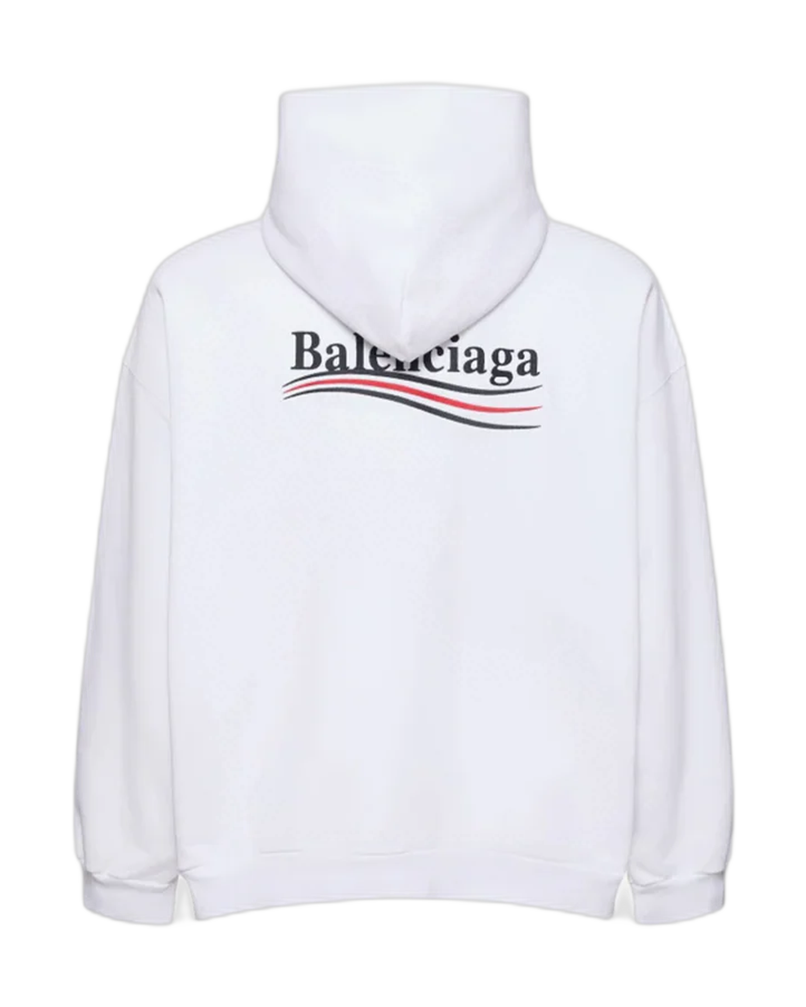 BALENCIAGA - Medium Fit Sweat à capuche Blanc