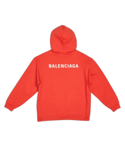 Hoodie Classique Rouge - BALENCIAGA