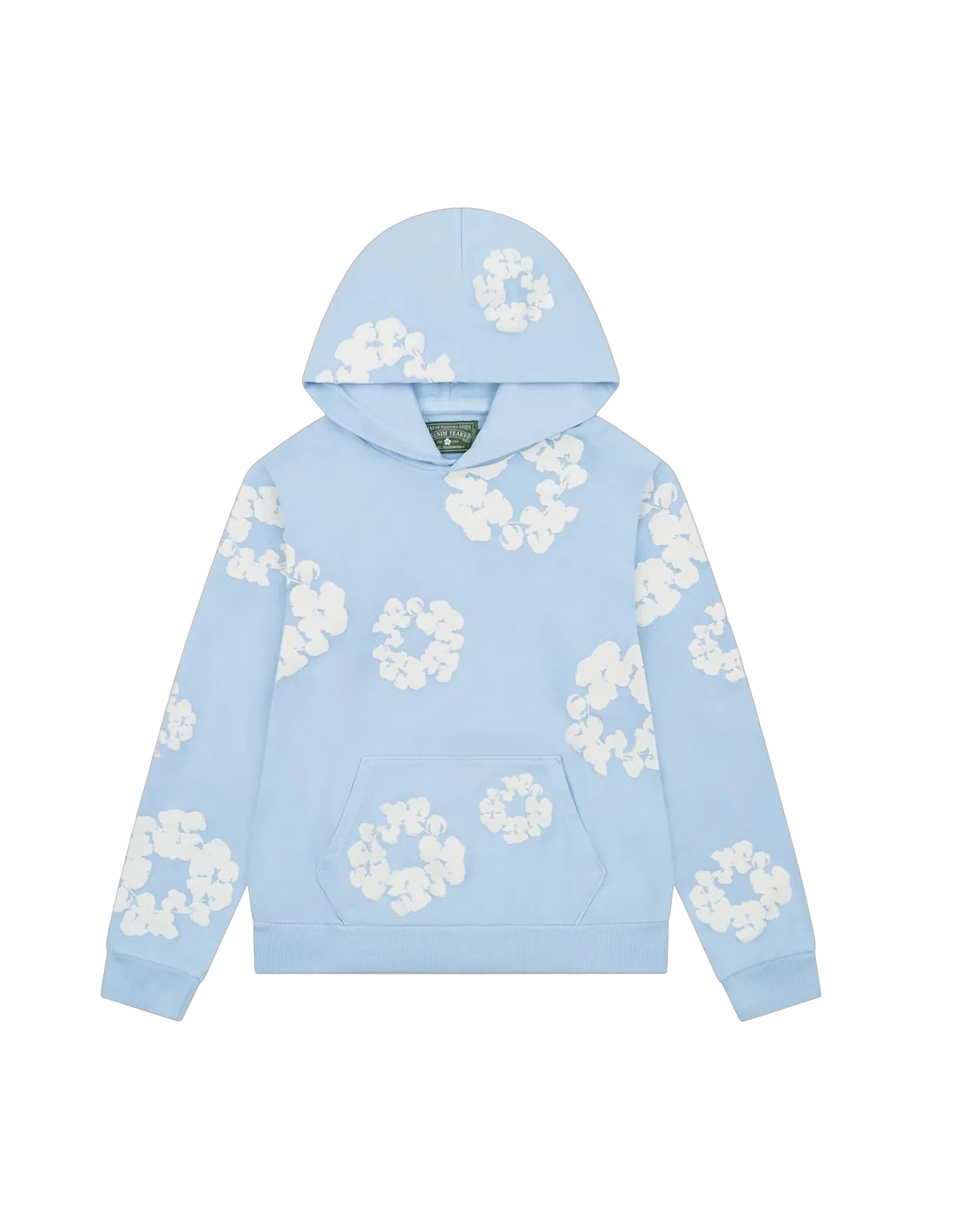 Cotton Wreath Powder Blue - DENIM TEARS