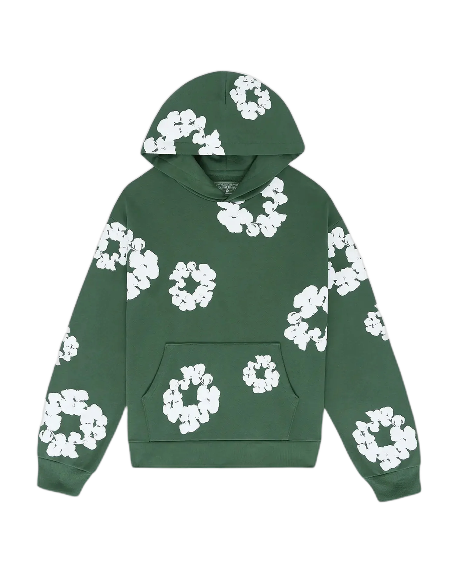 DENIM TEARS - Cotton Wreath Sweat à capuche Vert