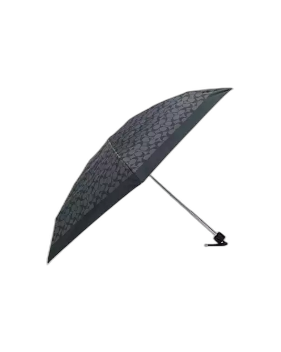 Mini Parapluie Signature Graphite - COACH