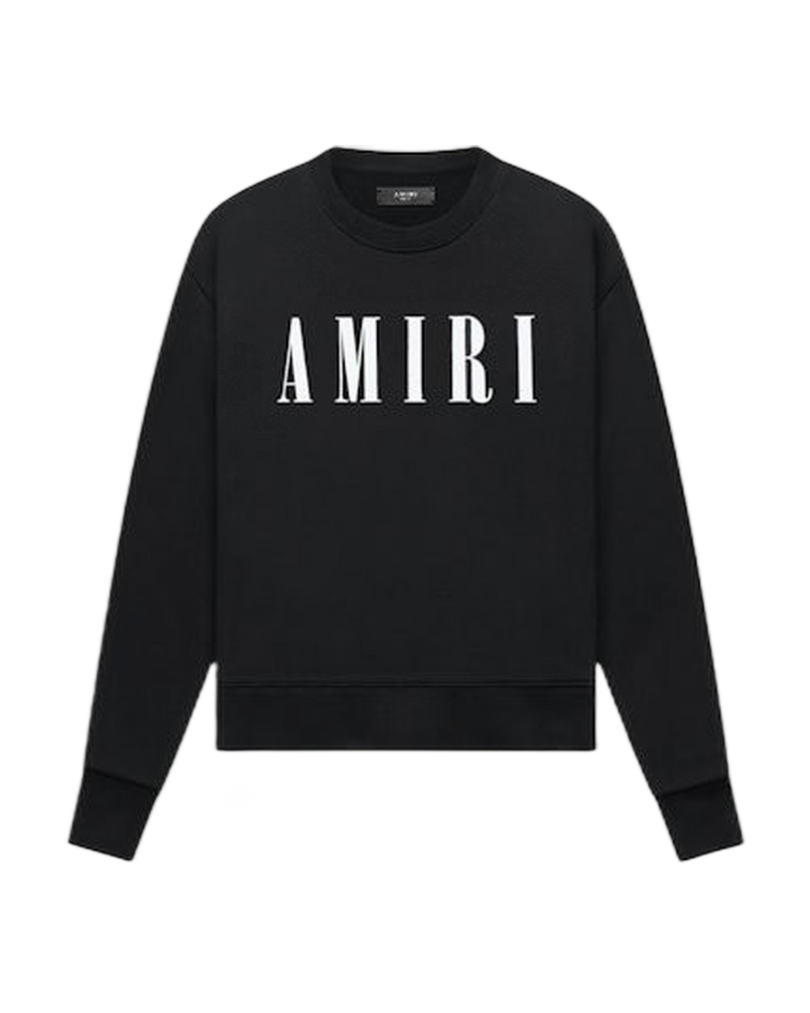 Core Logo Crewneck Noir - AMIRI