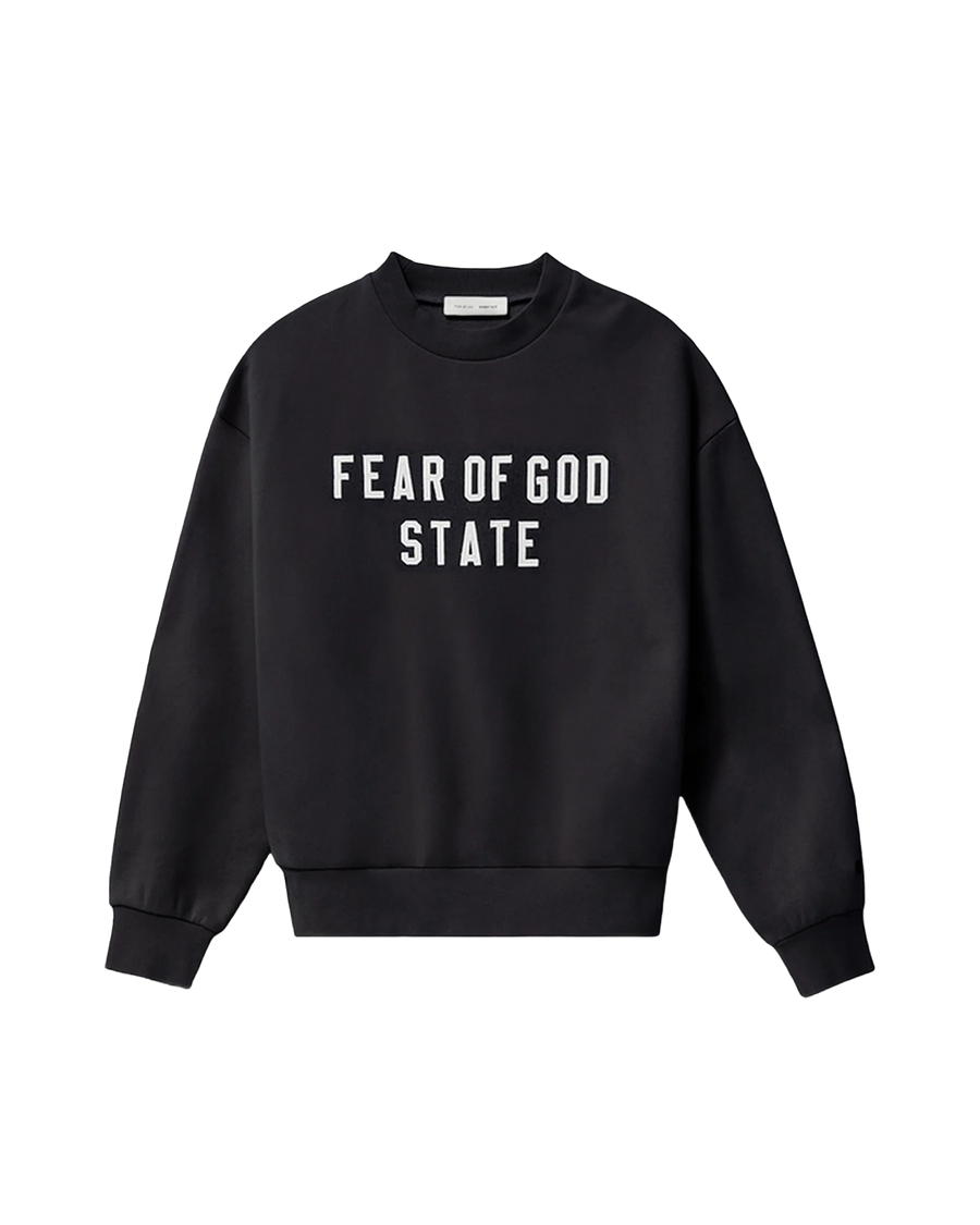 Crewneck Dark Oatmeal - FEAR OF GOD