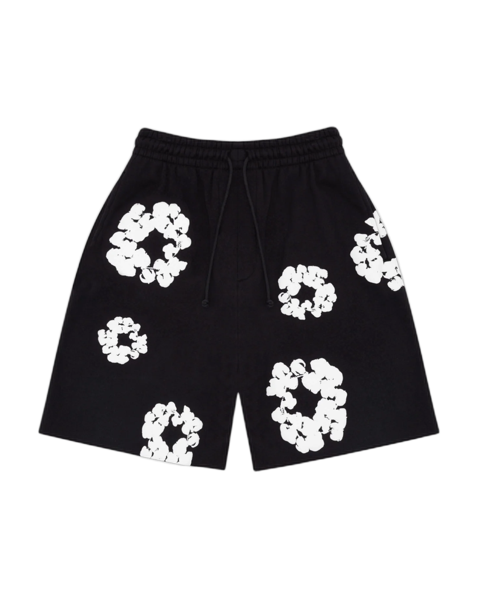 DENIM TEARS - Cotton Wreath Short Noir