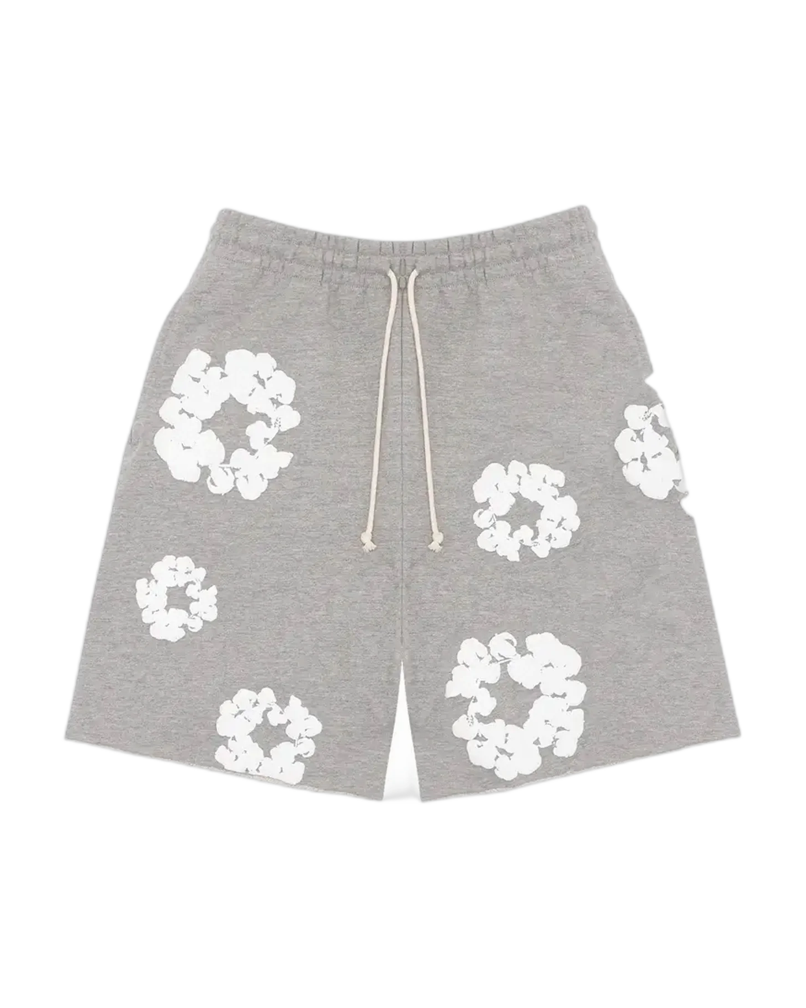 DENIM TEARS - Cotton Wreath Short Gris