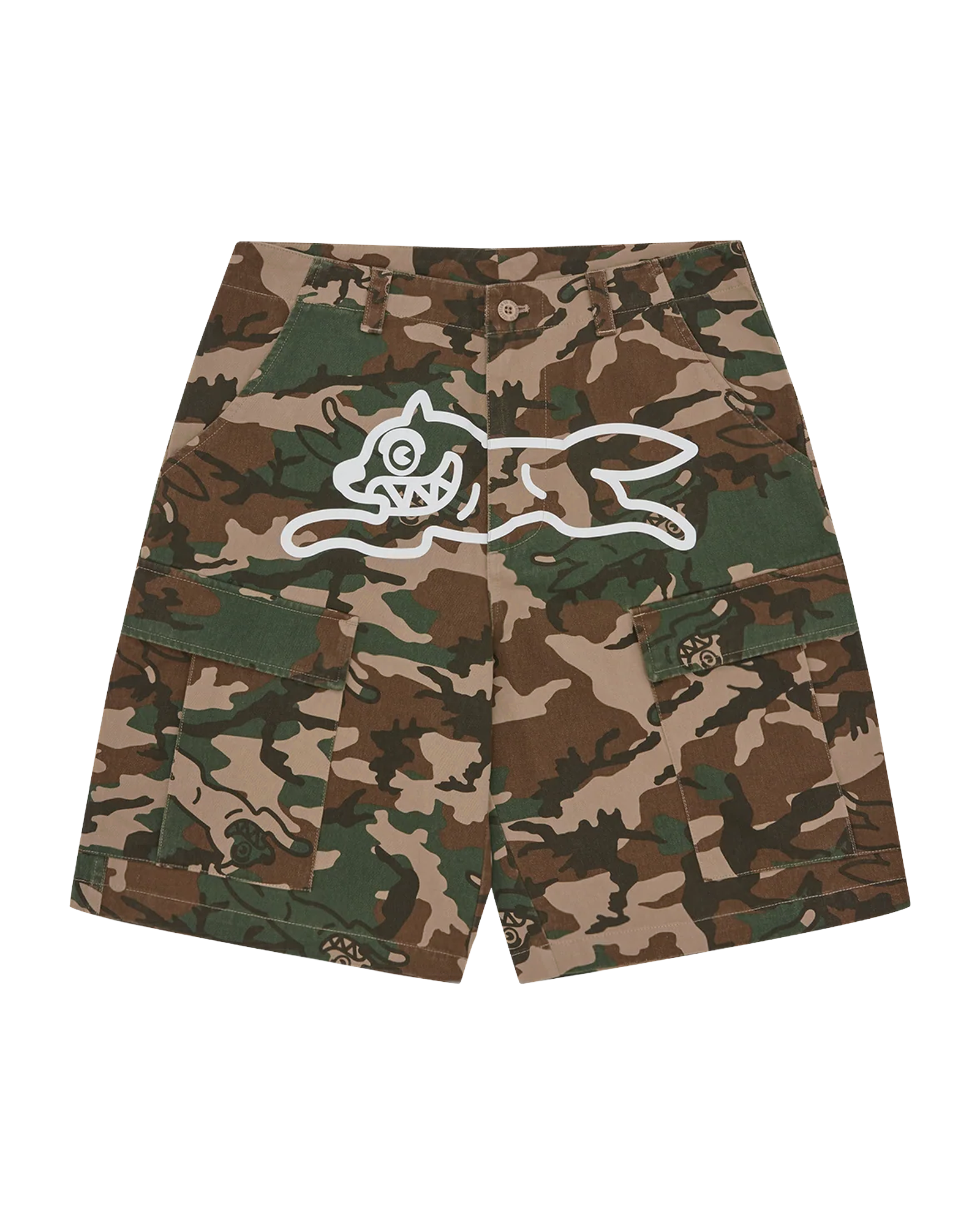 RUNNING DOG - Short Woodland Camo