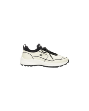 Sneakers Résille Blanc/Noir - CHANEL