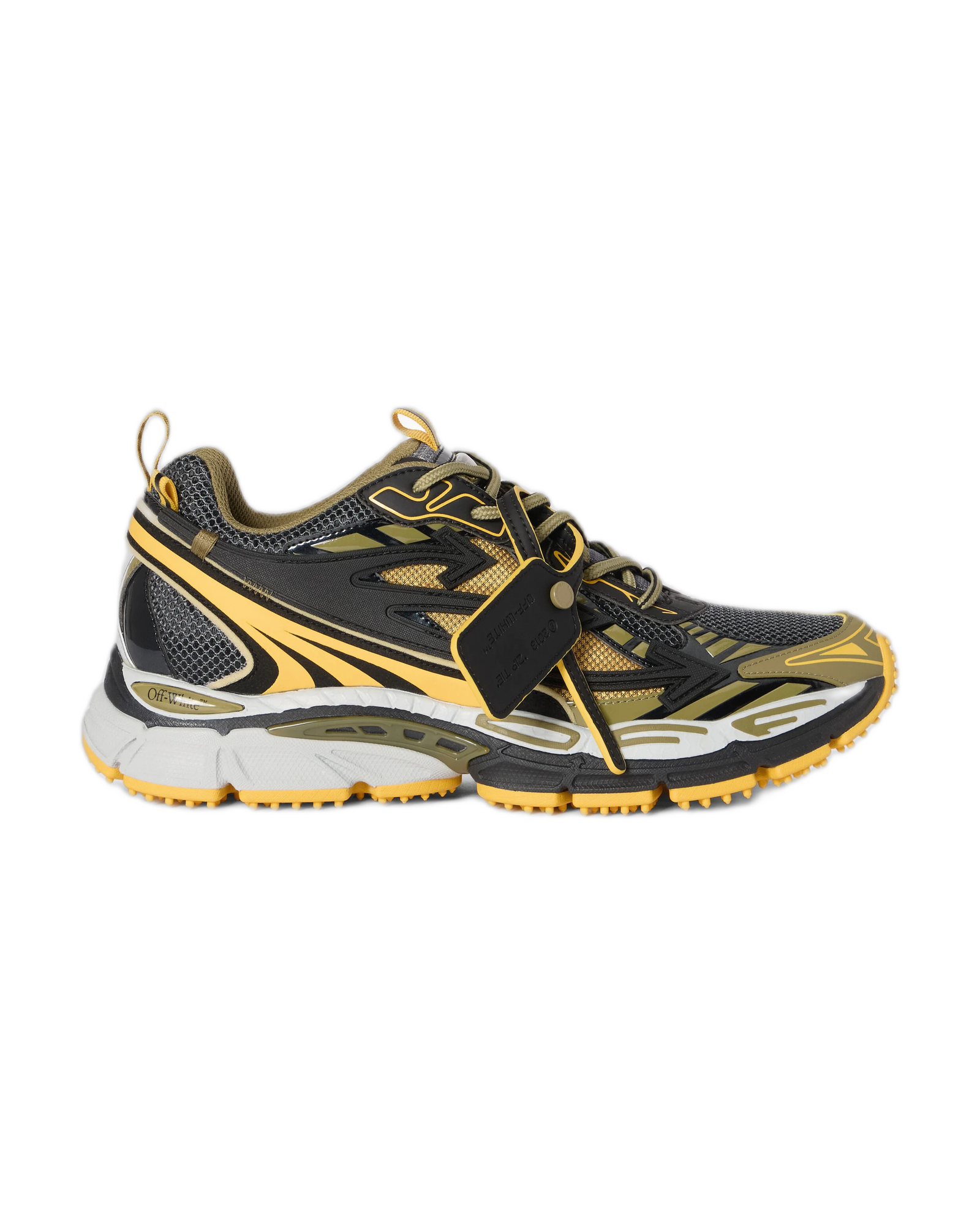 OFF-WHITE - Be Right Back Baskets NOIR JAUNE
