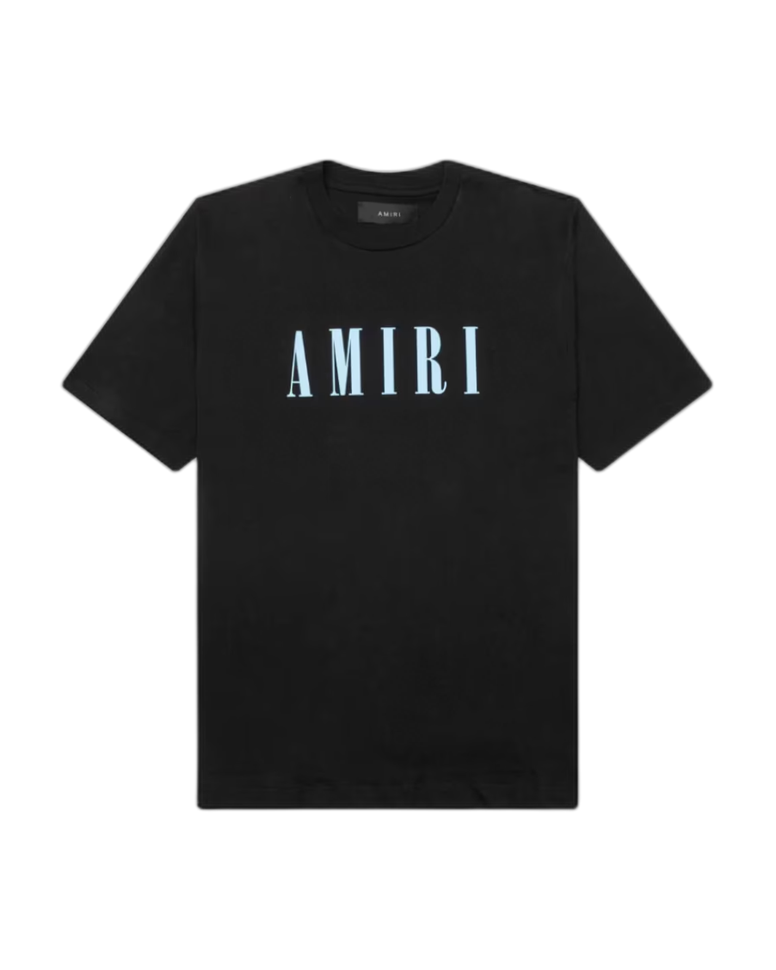 Script Logo Noir Bleu - AMIRI