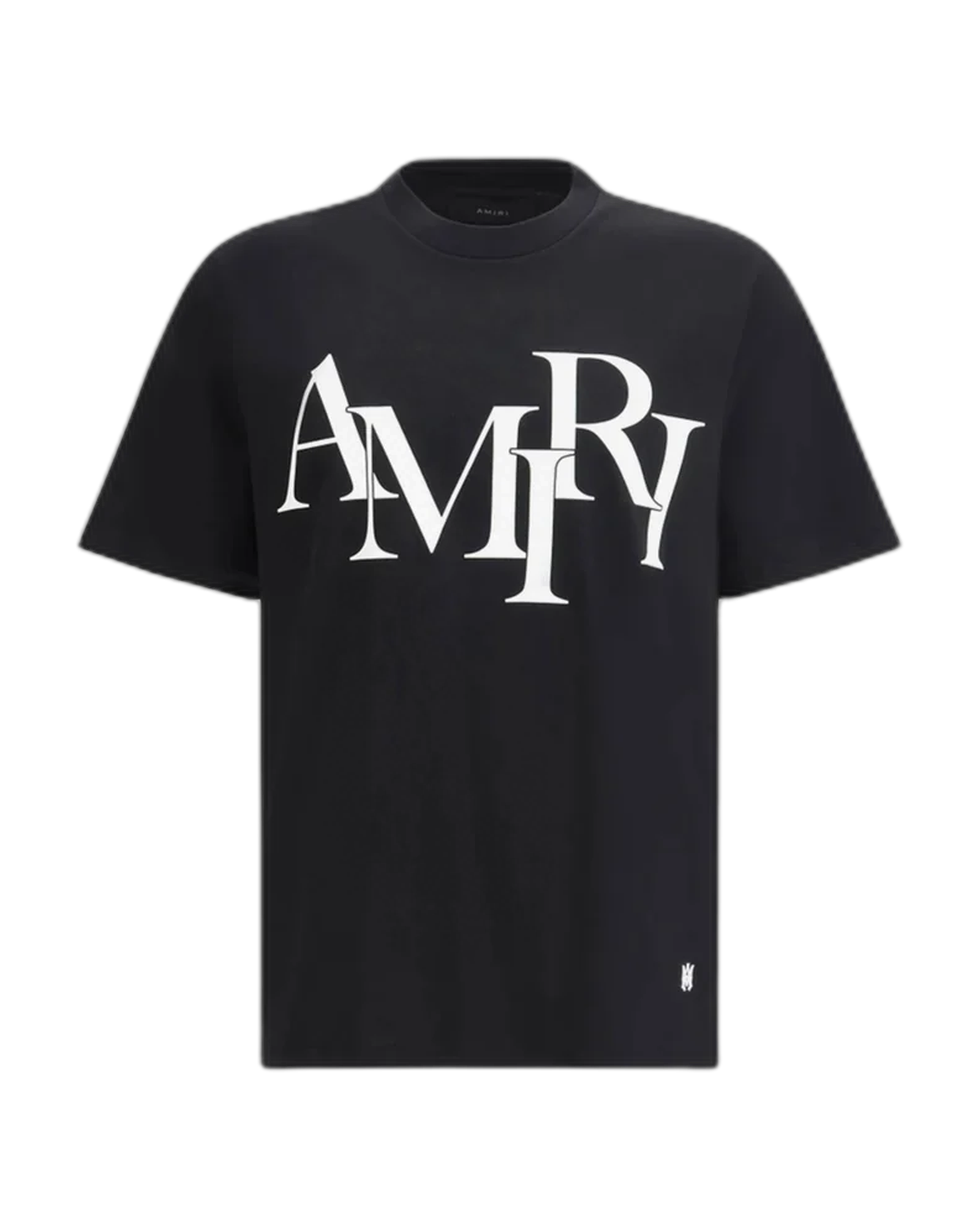 AMIRI - Staggered Logo T-shirt noir