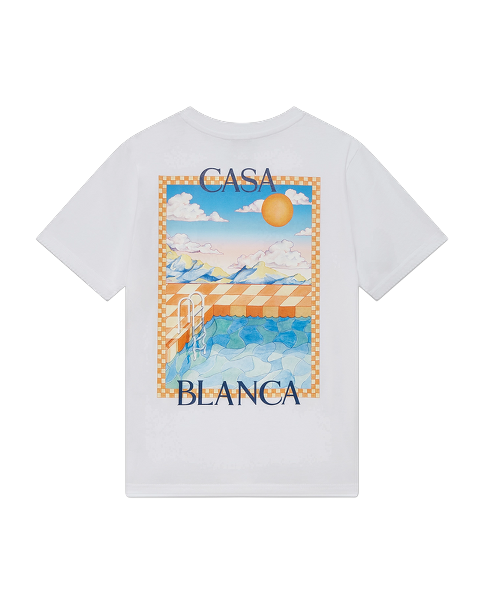 CASABLANCA - Surreal Pool T-shirt