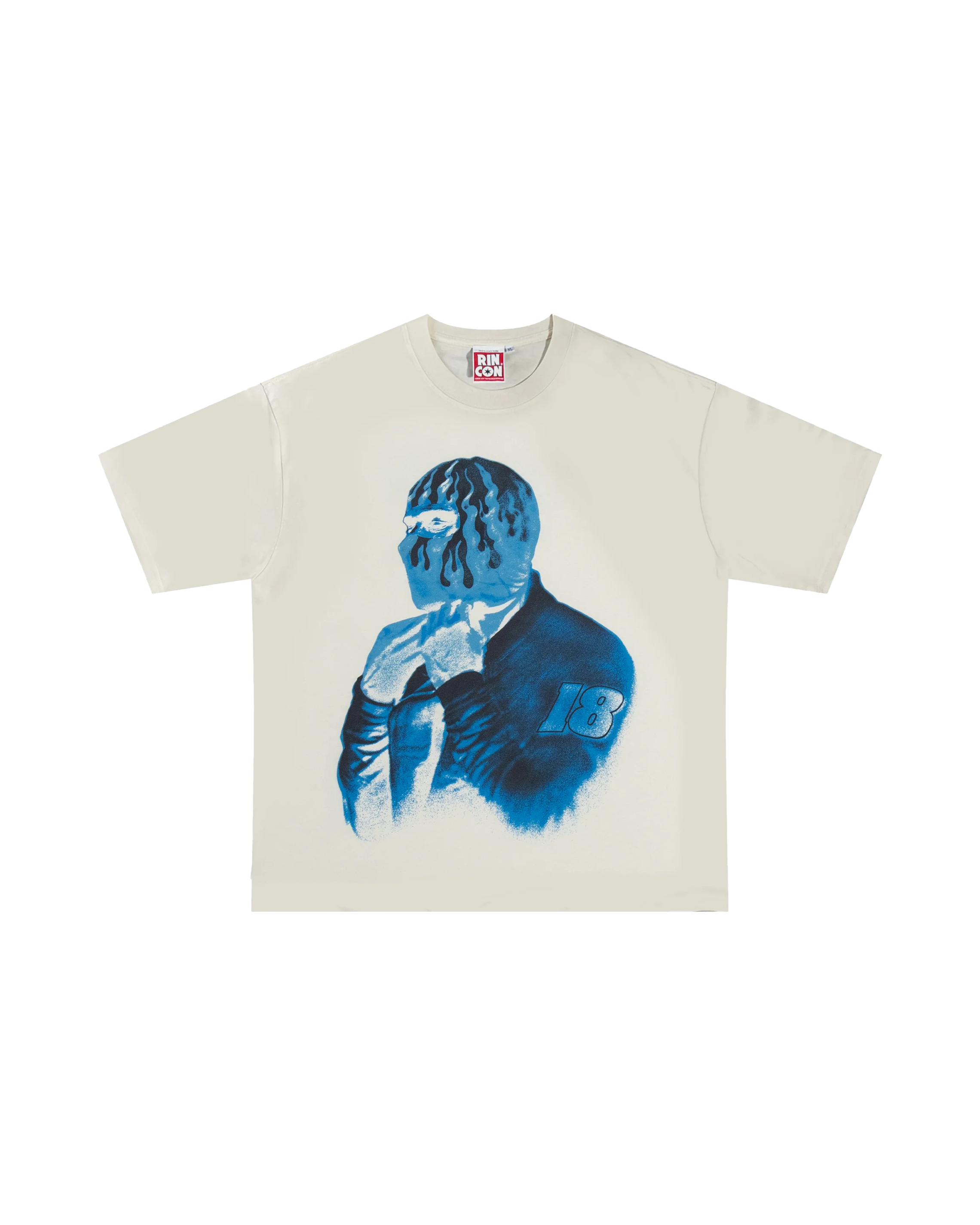 T-shirt The Driver Crème - RINCON
