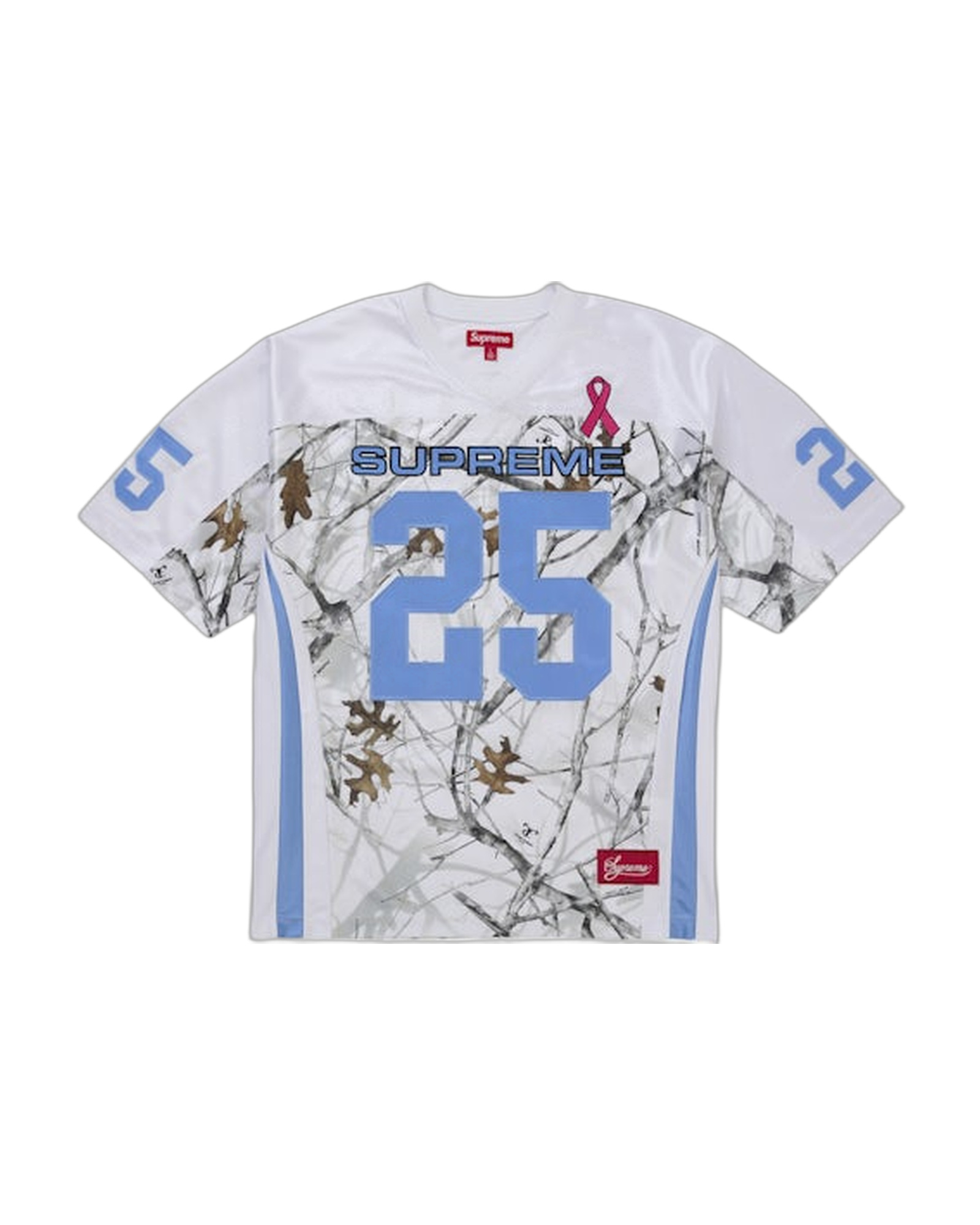 SUPREME - Breast Cancer Awareness Football Maillot blanc