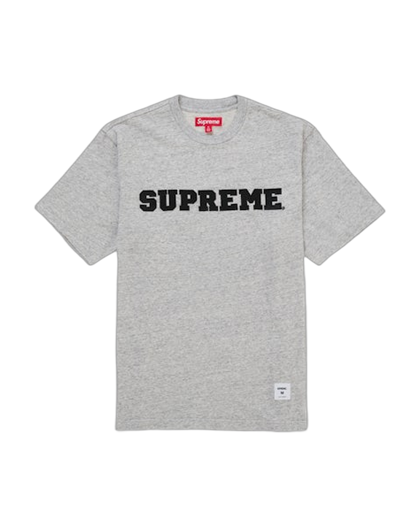 SUPREME - Top Collegiate Appliqué S/S Gris - FW25