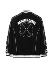 Veste Varsity Terry Track OFF-WHITE